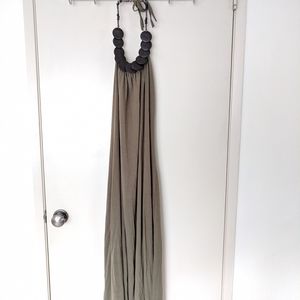 Halter maxi dress